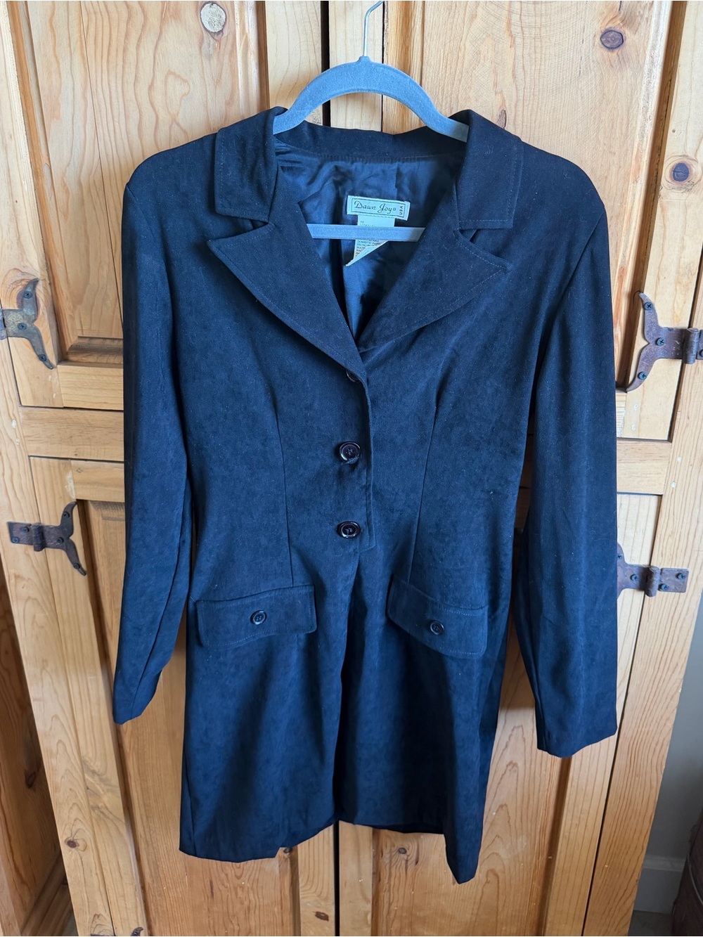 Black Tailored Women's Blazer Jacket
